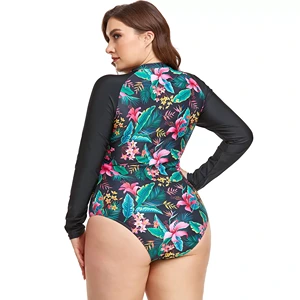 Plus-Size-Long-Sleeve-Swimsuits-1