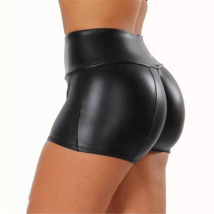 Wholesale-Leather-Biker-Shorts-1