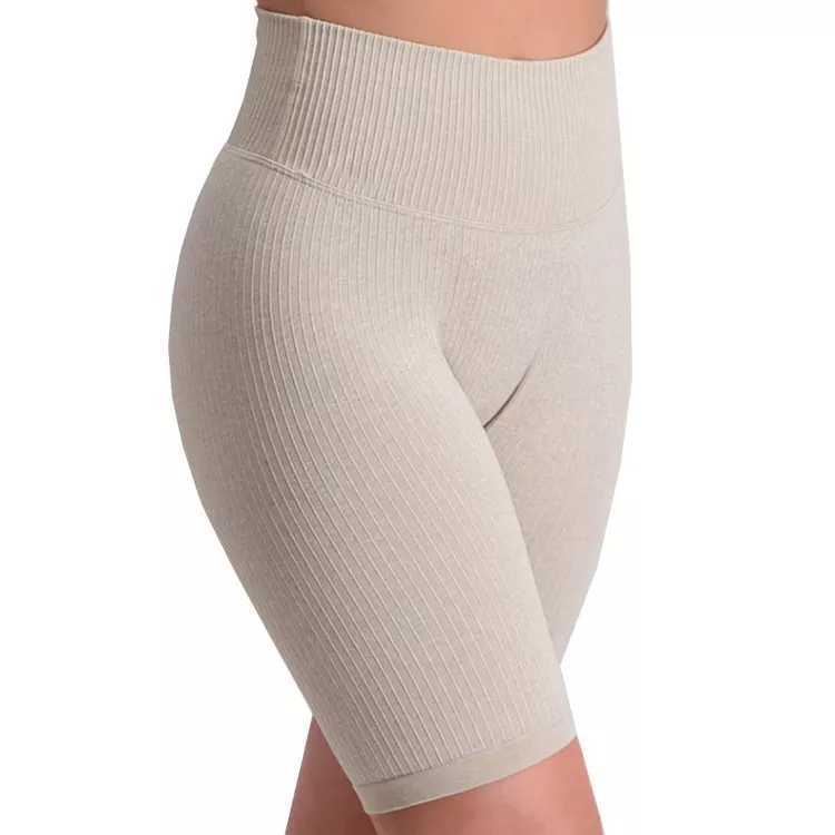 Wholesale-Ribbed-Biker-Shorts-1